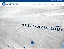 Tablet Screenshot of bluestonecm.com